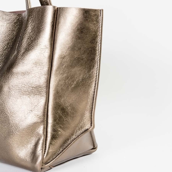 Ampersand as Apostrophe Half Tote - Sunset Metallic Leather - Picture 5 of 9